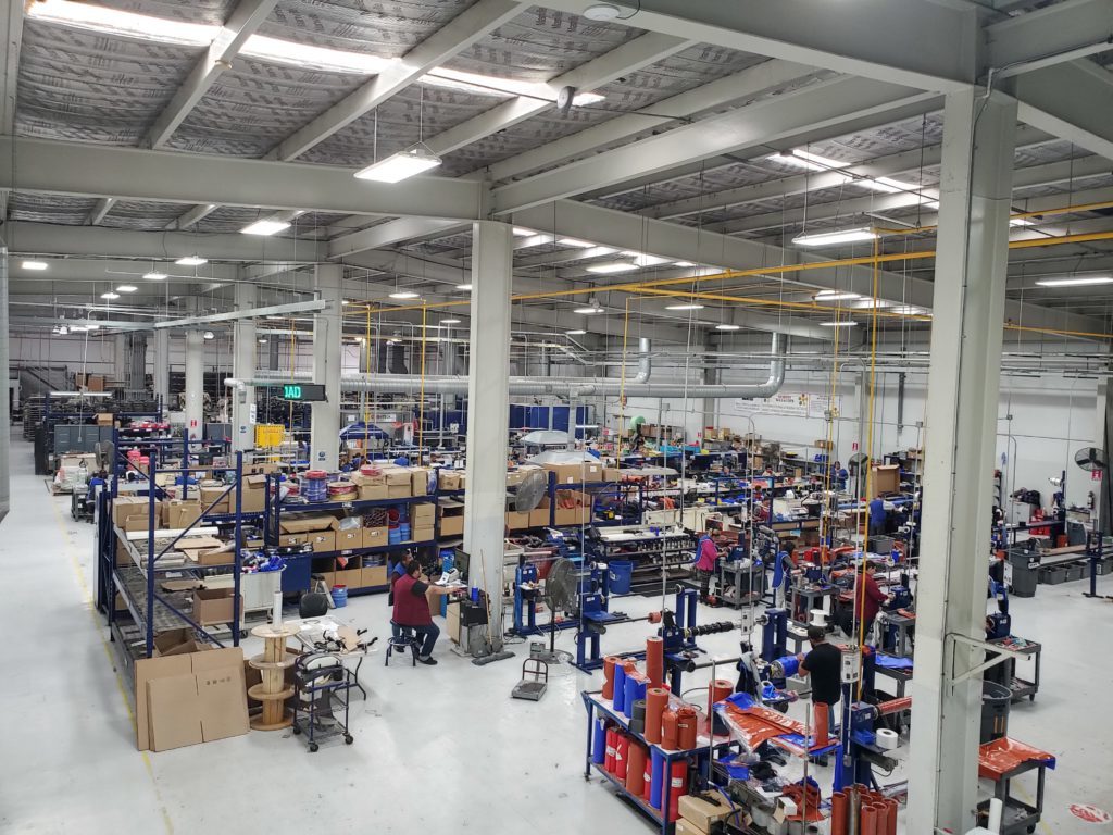 assembly components in maquiladora plants